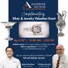 Complimentary Silver and Jewelry Valuation Event at Alderfer Auction Hatfield | 10am-3pm