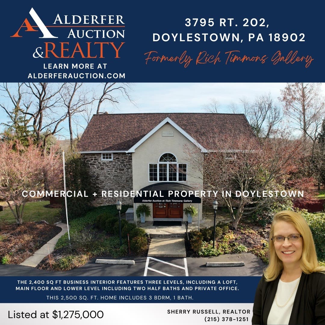 High Visibility Office Space/Residential For Sale in Doylestown