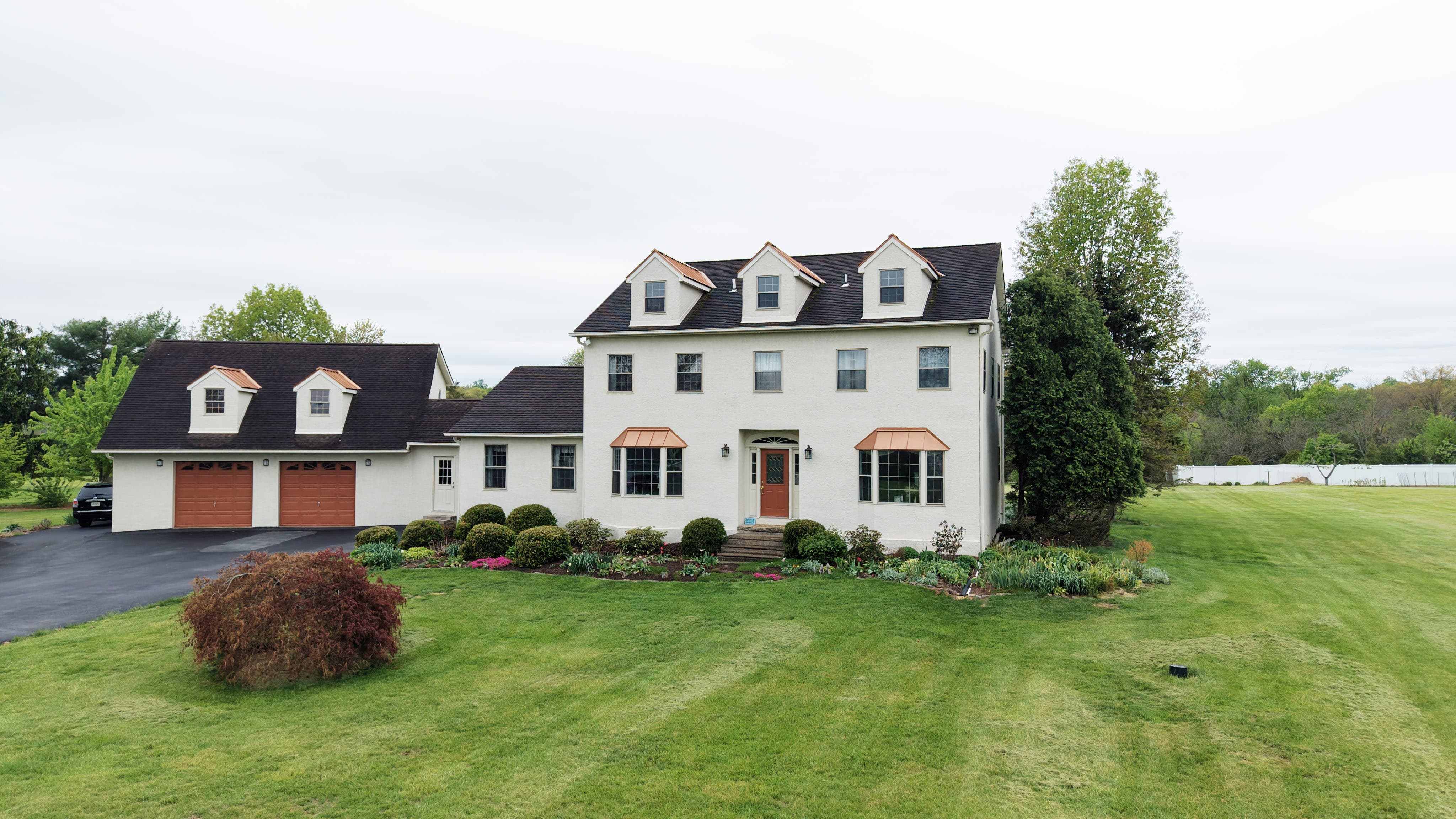 Home For Sale: Stately Colonial on 1.55 Acres in Upper Salford 