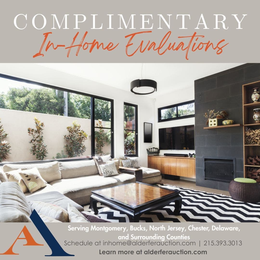 Complimentary In-Home Evaluation | Alderfer Auction