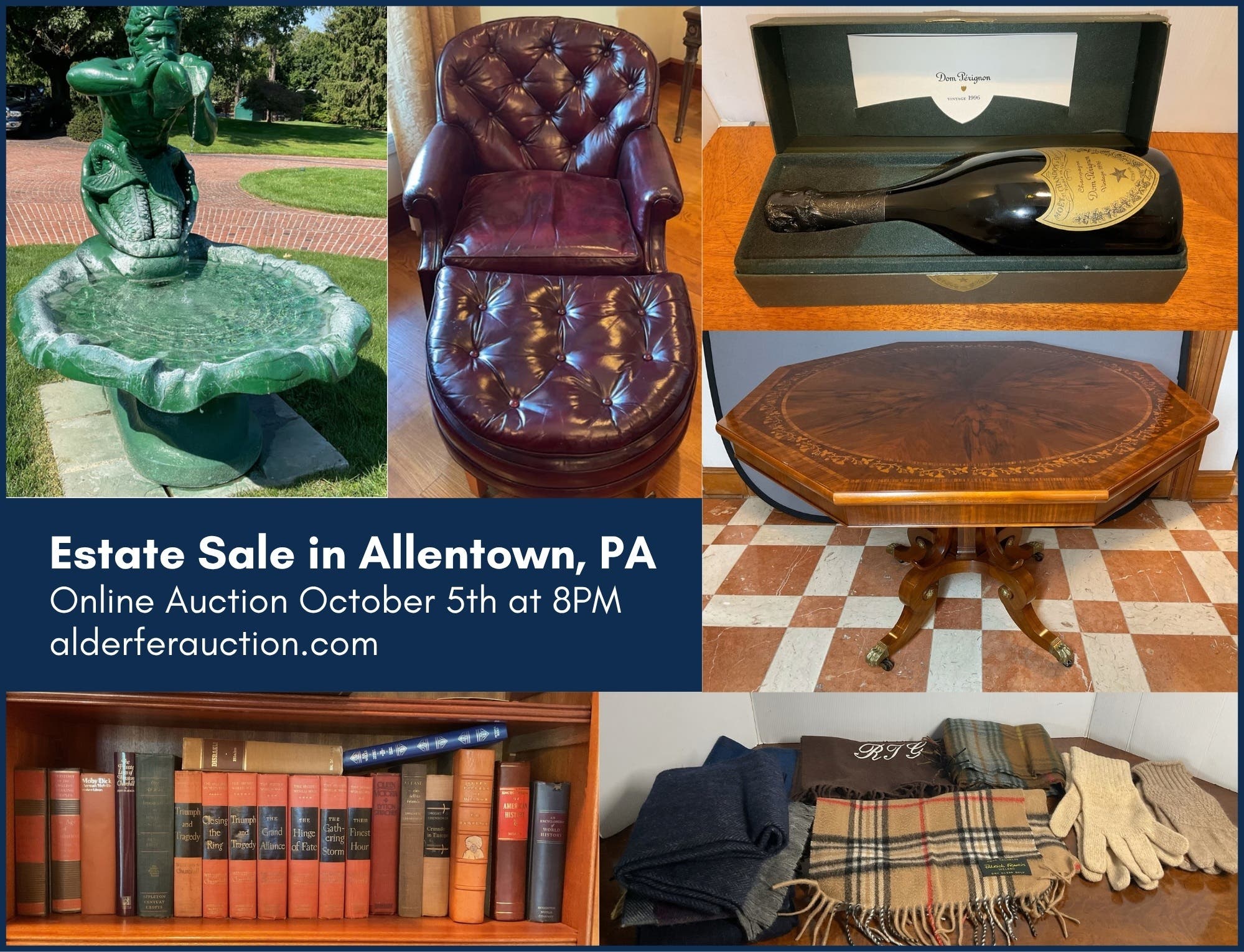 Estate Sale in Allentown, PA | Furniture | Artwork | Collectibles | Alderfer Auction