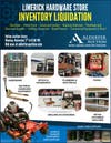 Limerick Hardware Inventory Liquidation | Tools | Lawn & Garden | Plumbing | Electrical & More