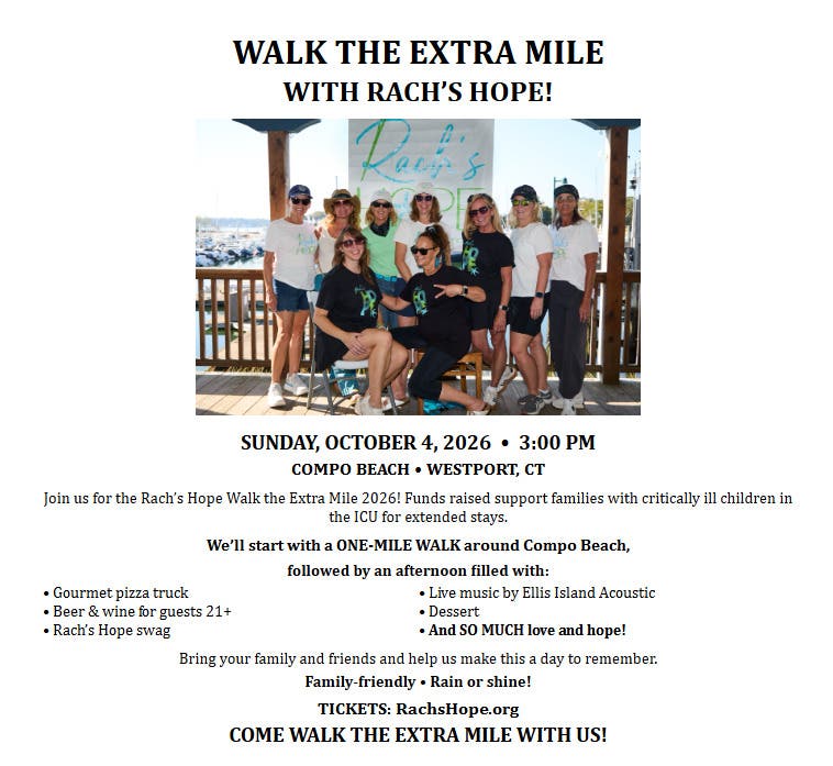 Walk The Extra Mile With Rach's Hope!