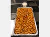 A tray of ziti donated by Applausi Osteria Toscana in Old Greenwich.