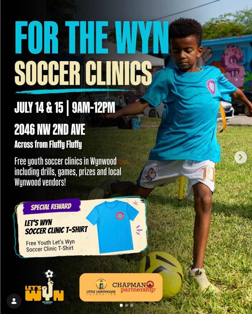 For The Wyn Soccer Clinics