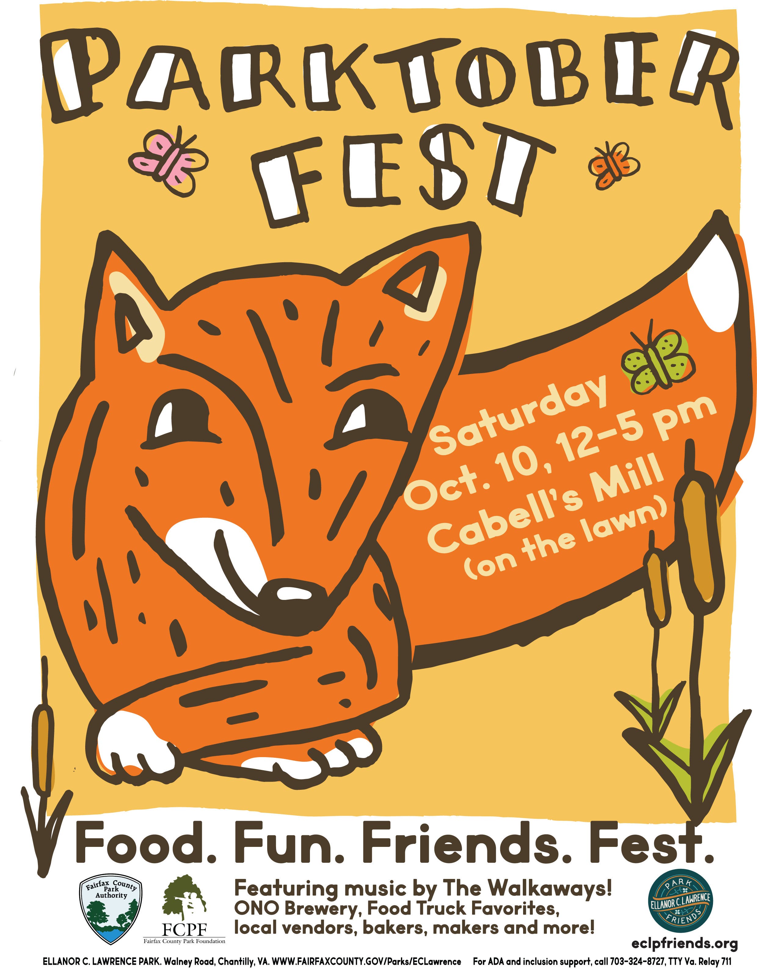 ParktoberFest: Live Music, Local Vendors, Food & FREE Fall Fun on Oct. 10