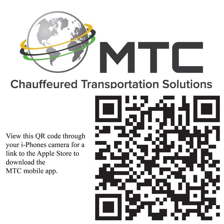 MTC Chauffeuered Transportation Solutions; based in the New York Tri-State area with affiliates in more than 500 cities worldwide
