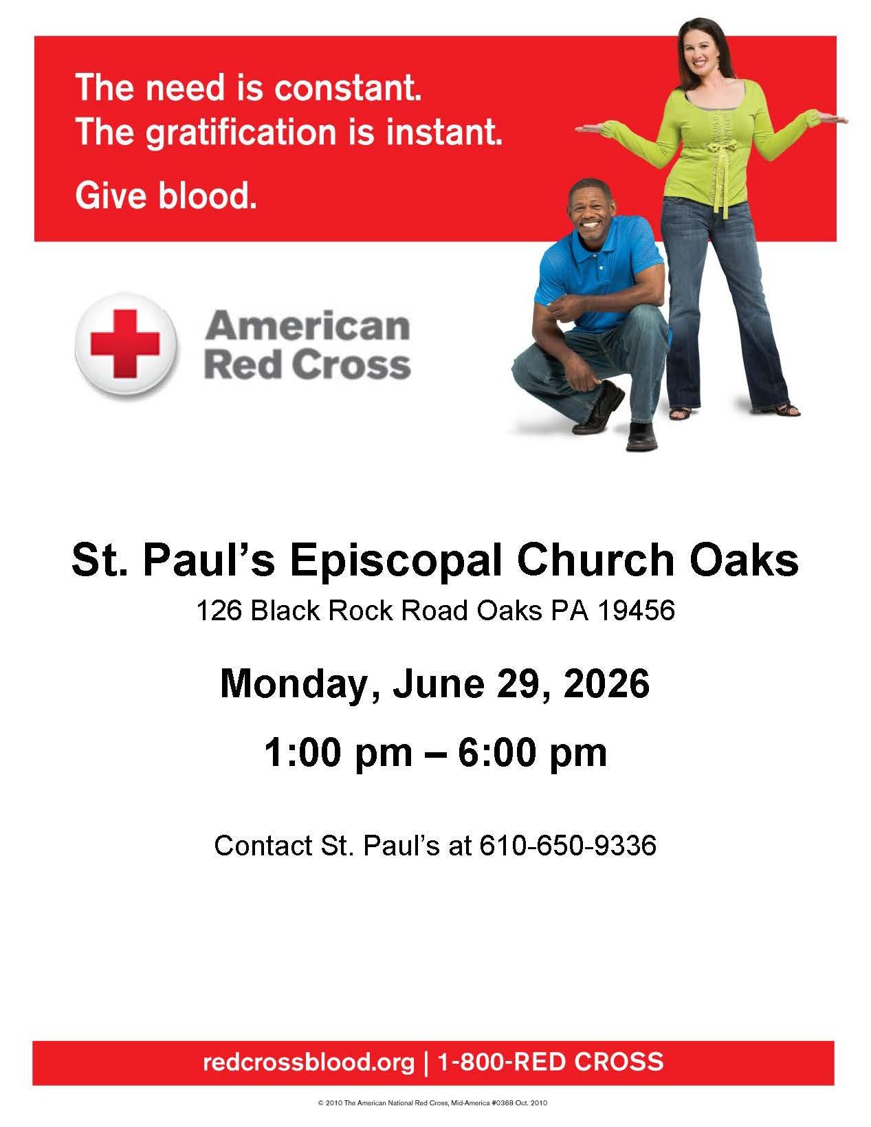 American Red Cross Blood Drive