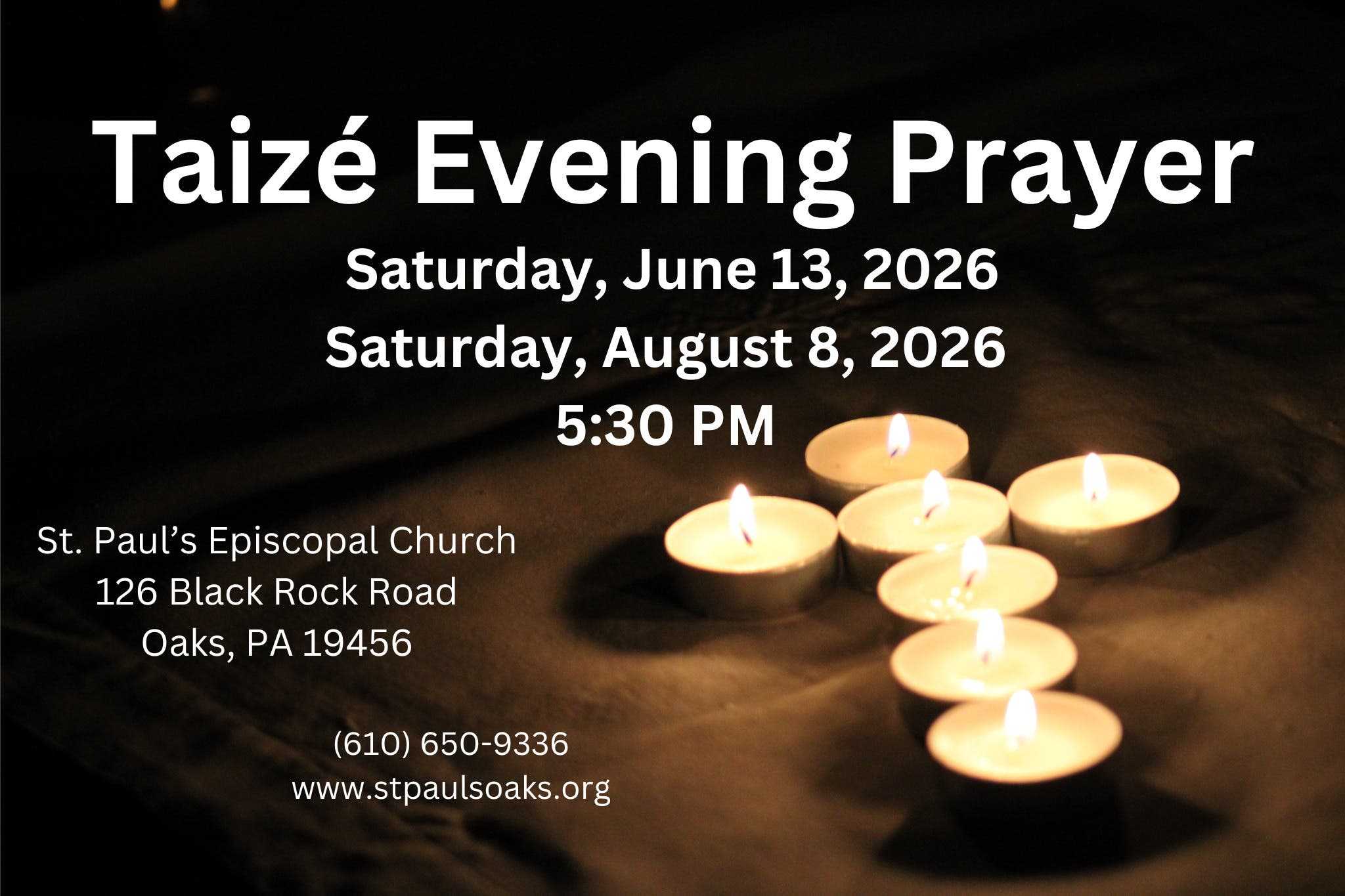 Taize’ Evening Service