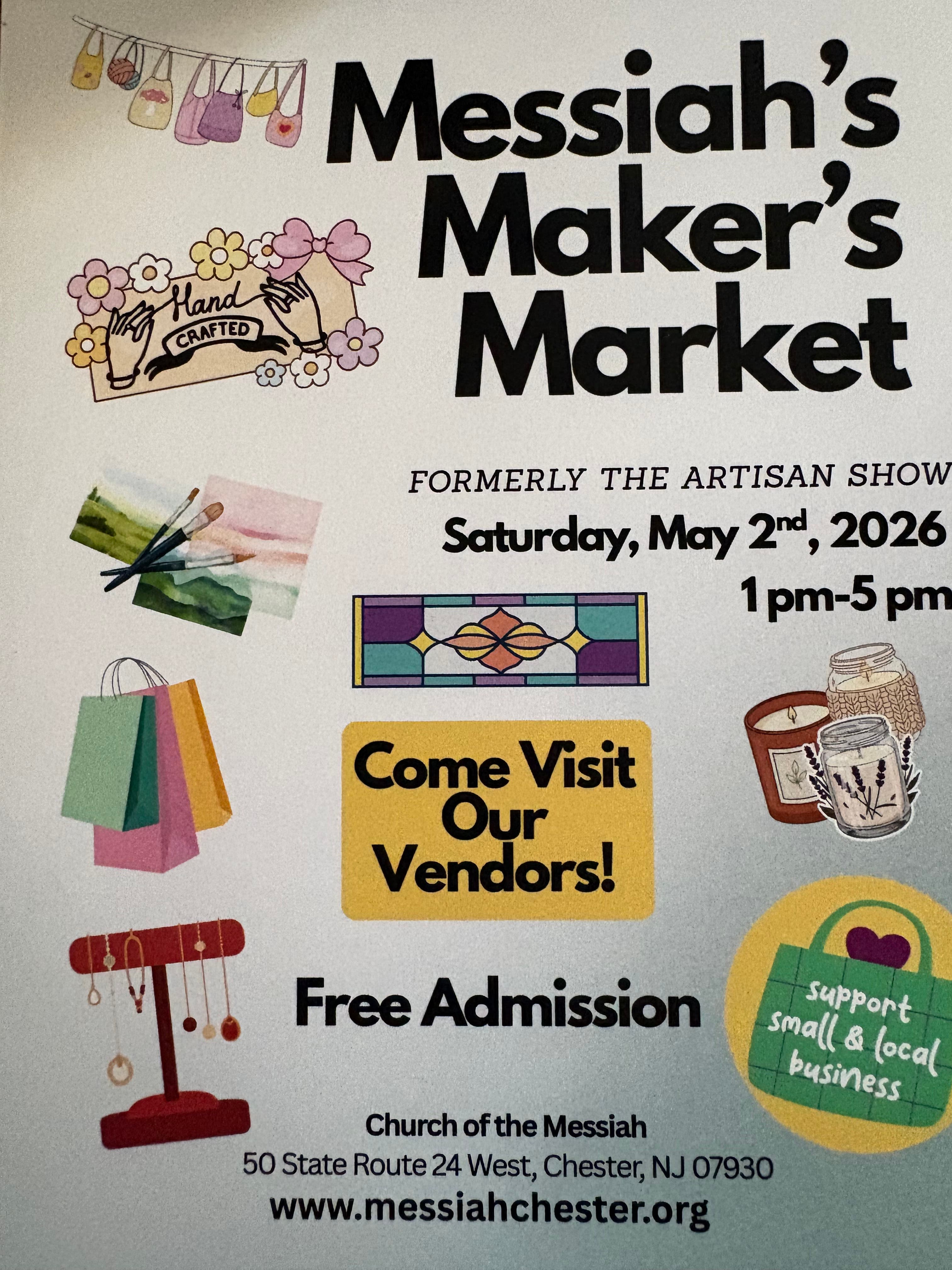 Messiah's Maker's Market