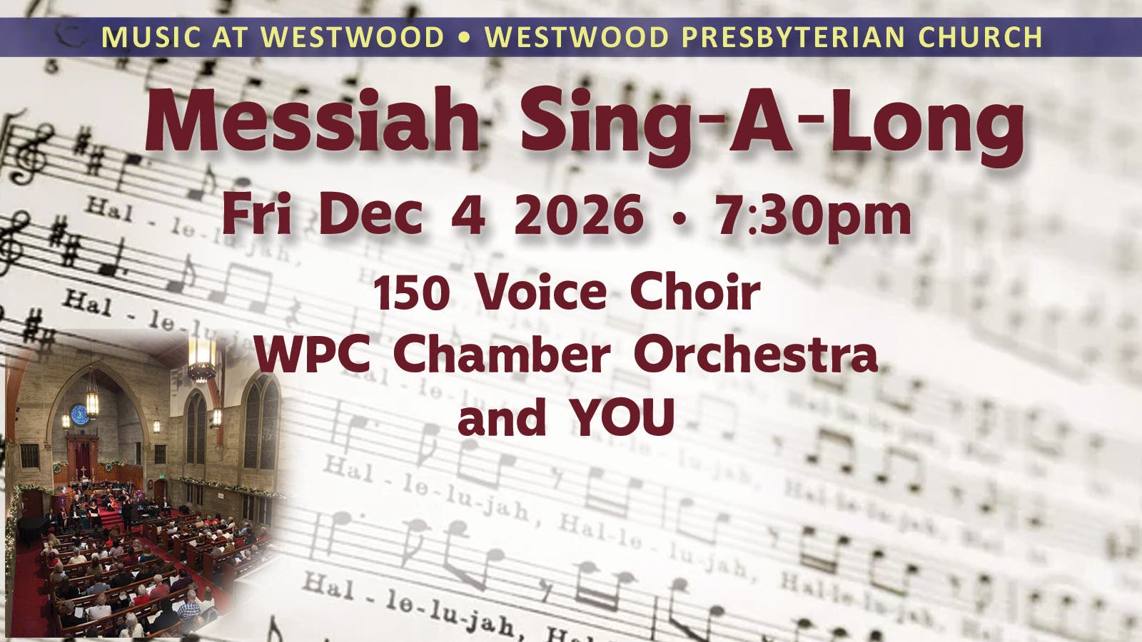 Messiah Sing-Along