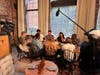 A production crew records a scene at Woodberry Kitchen in Baltimore City for an upcoming episode of MPT's popular series Maryland Farm & Harvest.