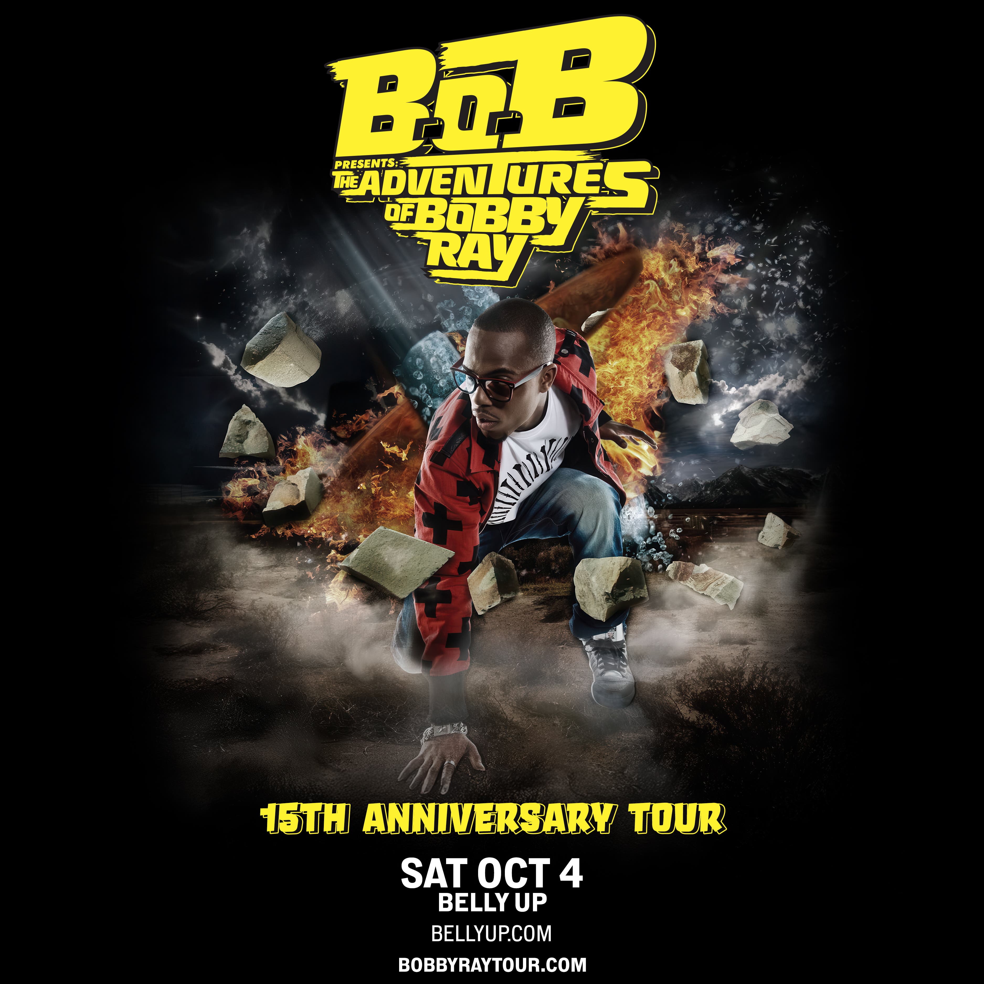 B.o.B. - Adventures of Bobby Ray 15th Anniversary Tour