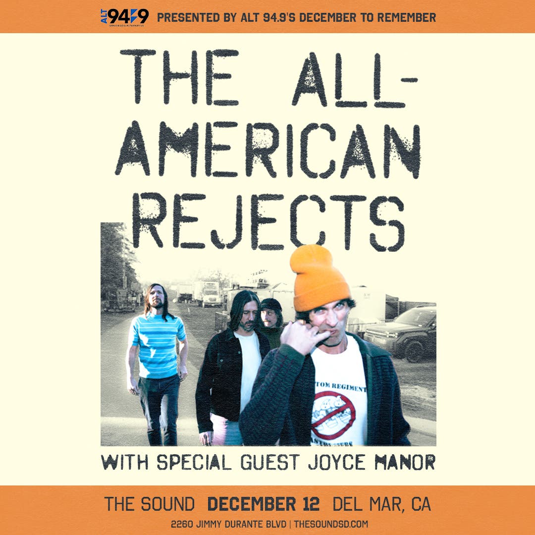 The All-American Rejects w/ special guest Joyce Manor