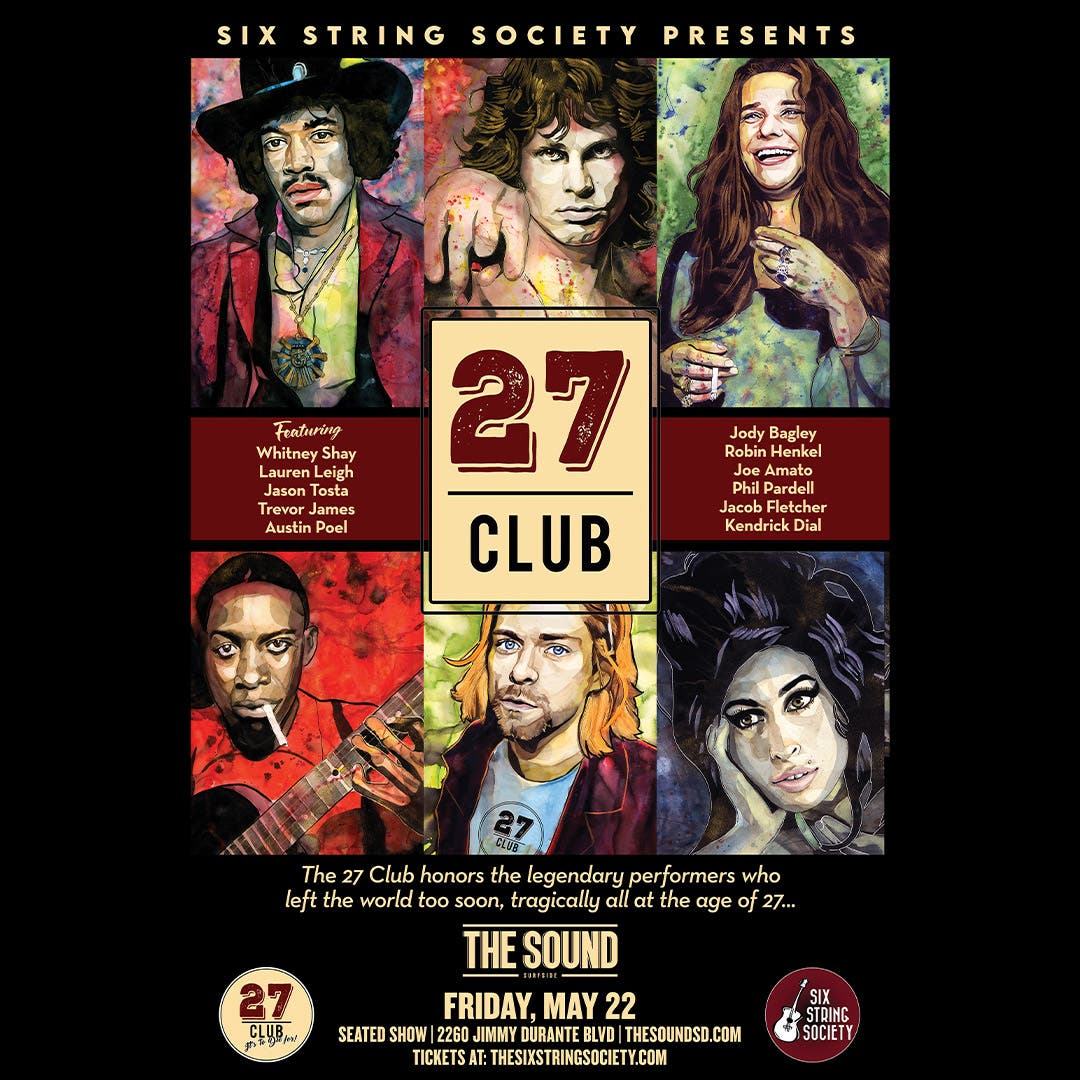 Six String Society presents: "The 27 Club - Coming to the Crossroads"