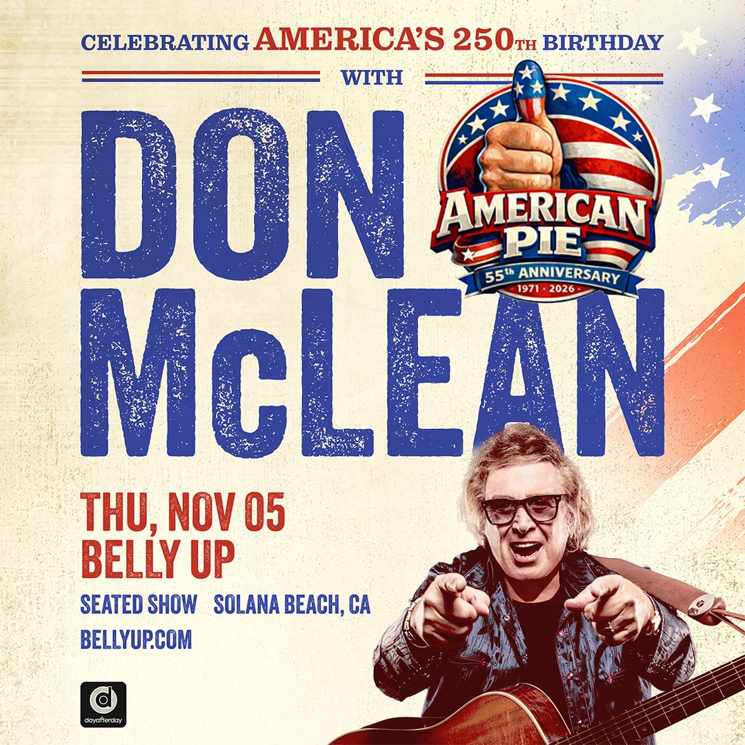 Don McLean (seated show)