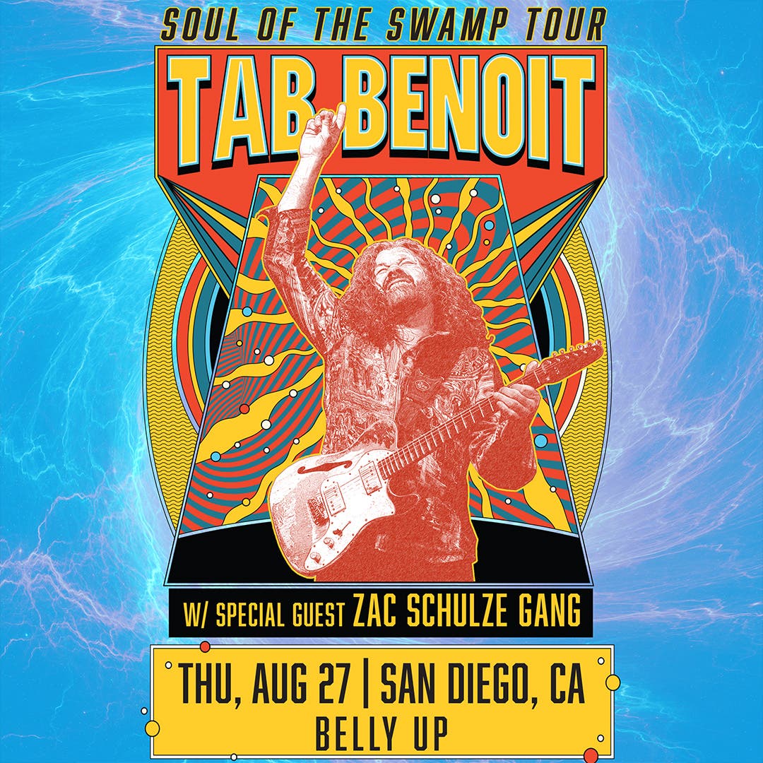 Tab Benoit - Soul of the Swamp Tour with special guest The Zac Schulze Gang