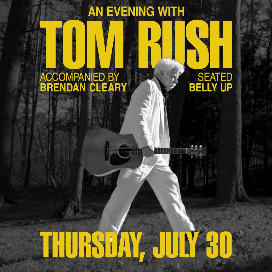 Tom Rush Accompanied by Brendan Cleary (seated show)