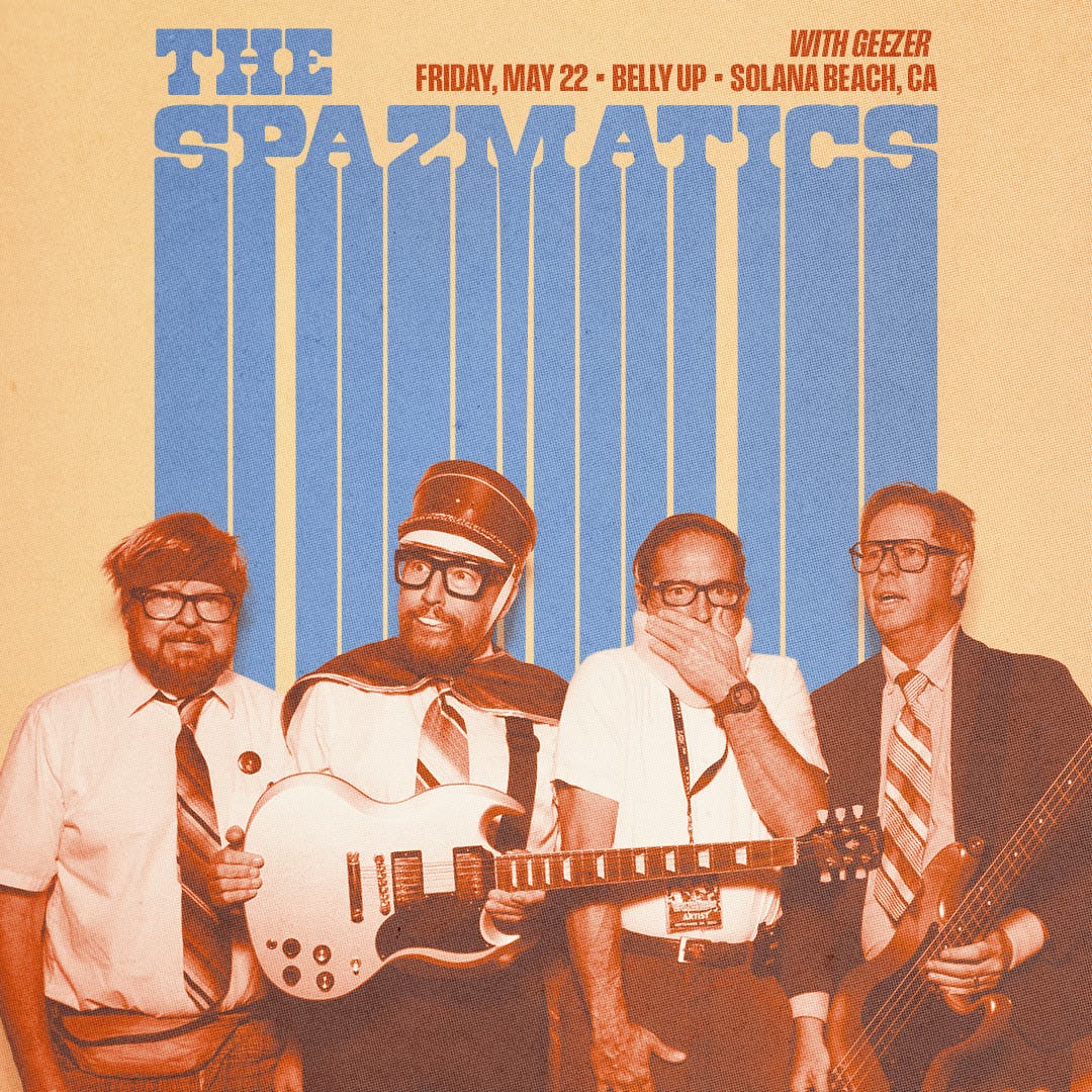 The Spazmatics w/ Geezer
