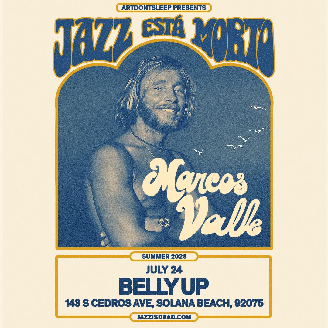 ArtDontSleep presents JAZZ IS DEAD w/ MARCOS VALLE