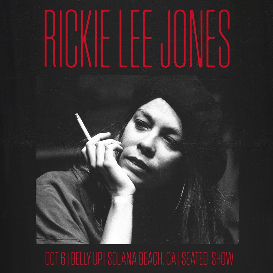 Rickie Lee Jones (seated show)