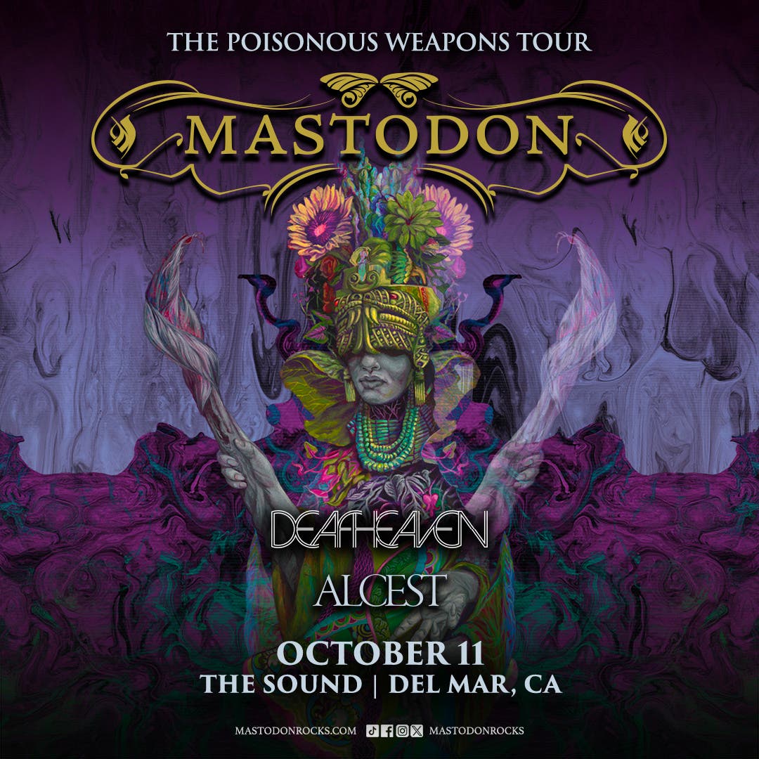 Mastodon - with special guests Defheaven and Alcest