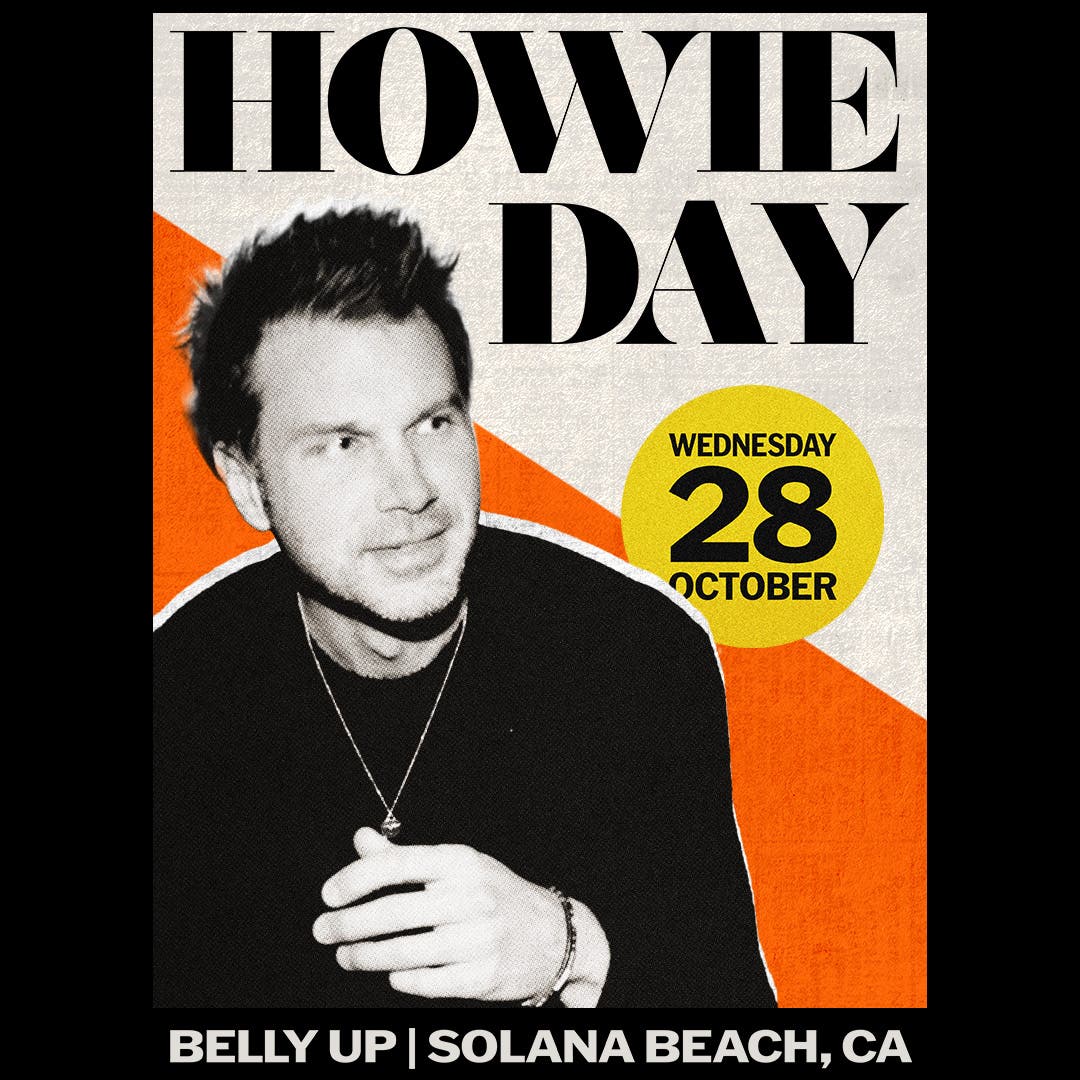 Howie Day (seated show)