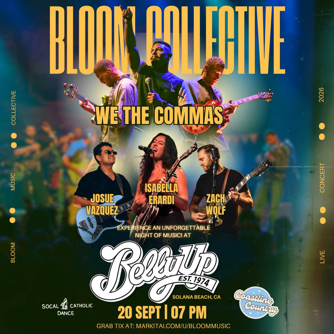 We The Commas w/ Isabella Erardi with special guests Josue Vazquez and Zach Wolf