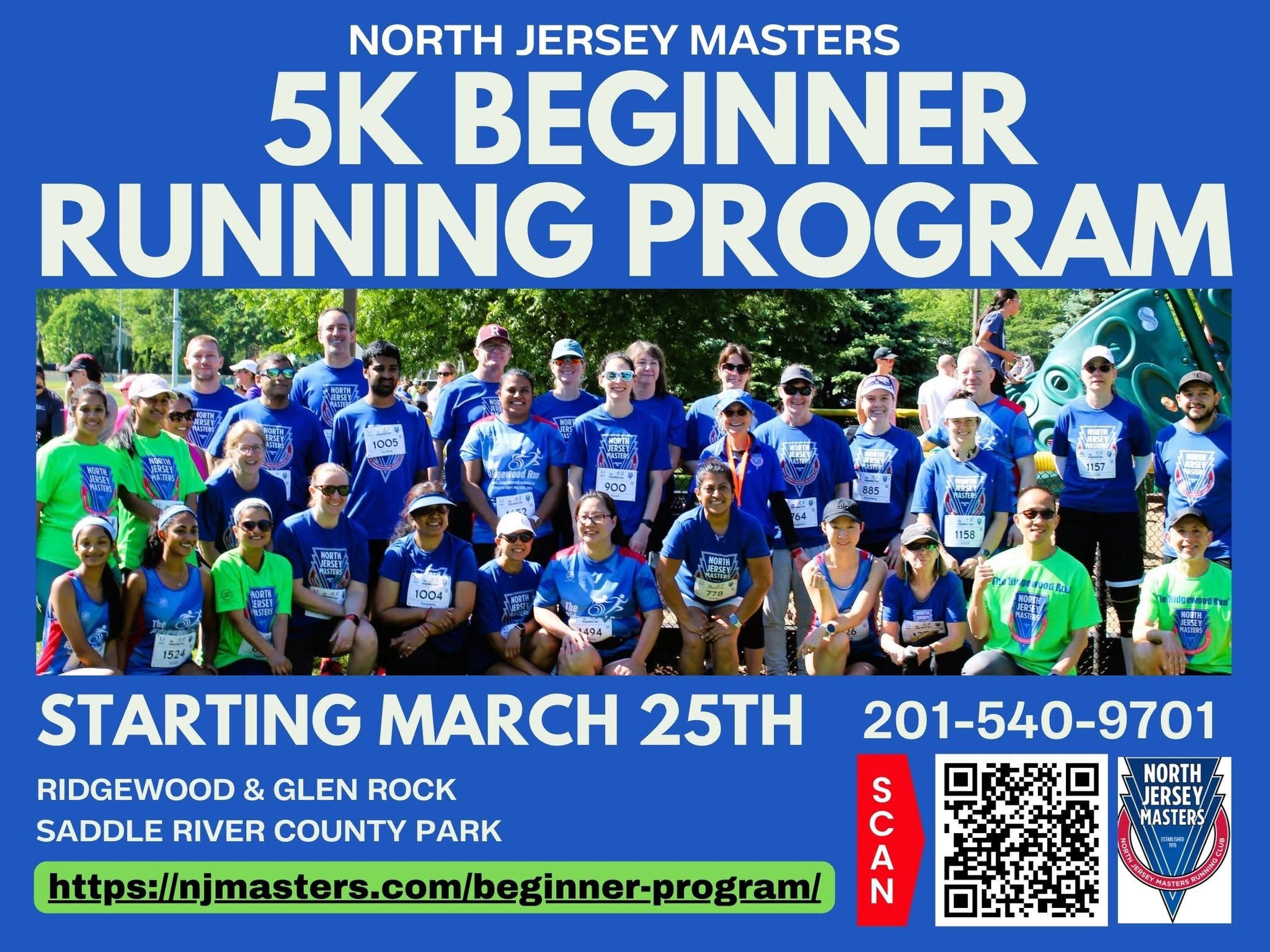 The North Jersey Masters Beginner Running Program
