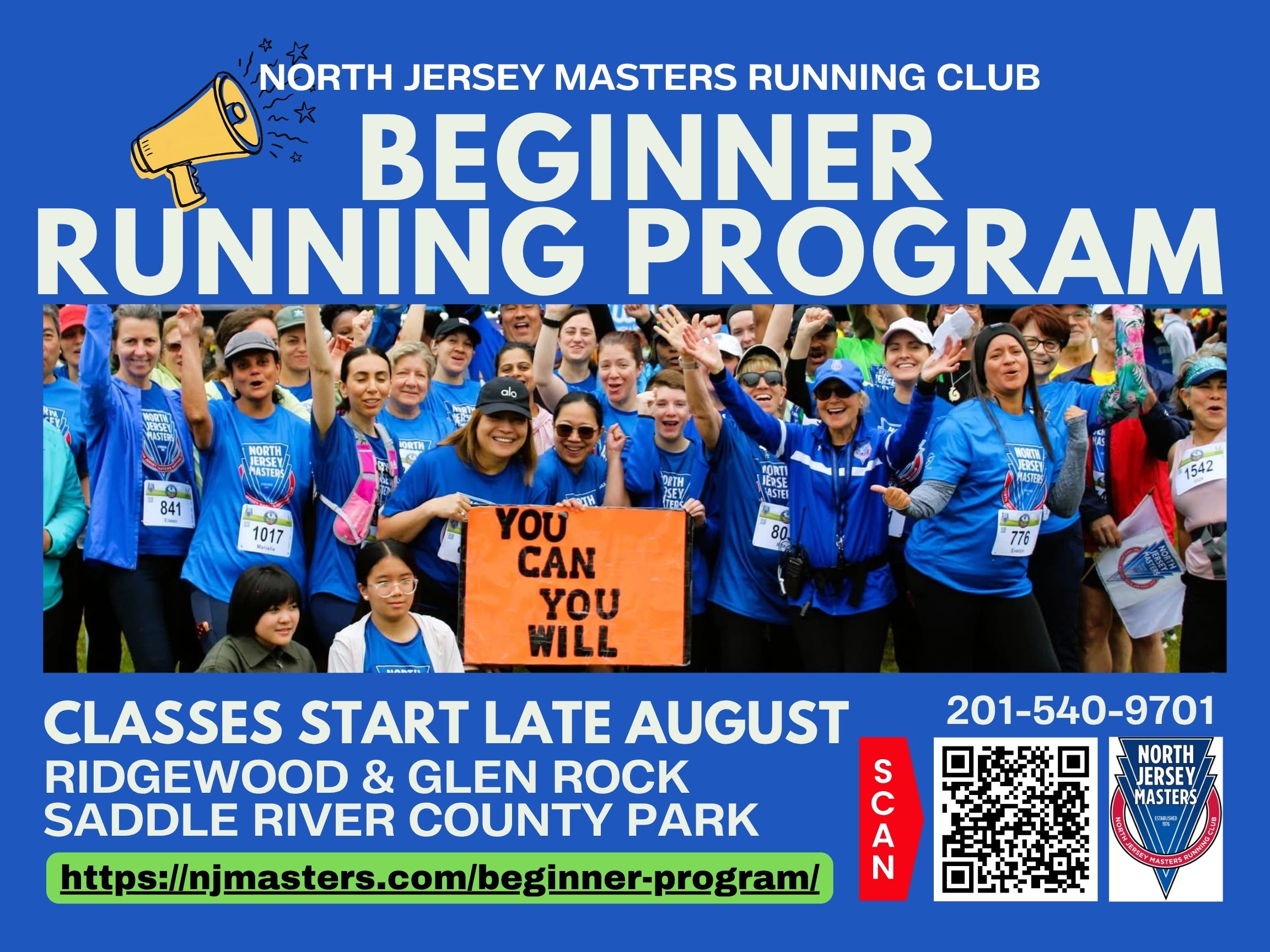 North Jersey Masters Beginner Running Program