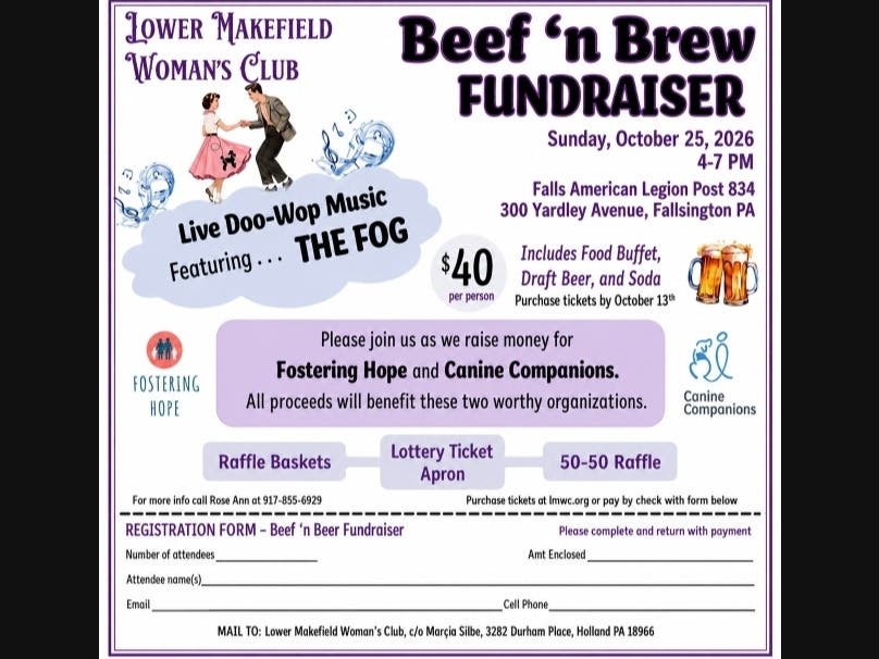 Beef 'n Brew Fundraiser