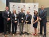 Chief Christopher Winters (far left), Theresa Hilton, NJ Division of Criminal Justice (second from left); Norsung Wodhen, NCMEC (left center); Fred Miller, NCMEC (right center); Amanda Leese, VOADV (second from right); Major Thomas Wieczerak (far right)