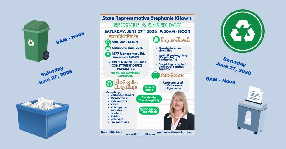 Annual Shred & Recycle Event 2026