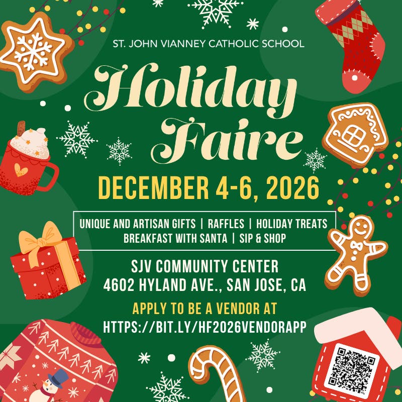 2026 Holiday Faire - Call for Vendors!