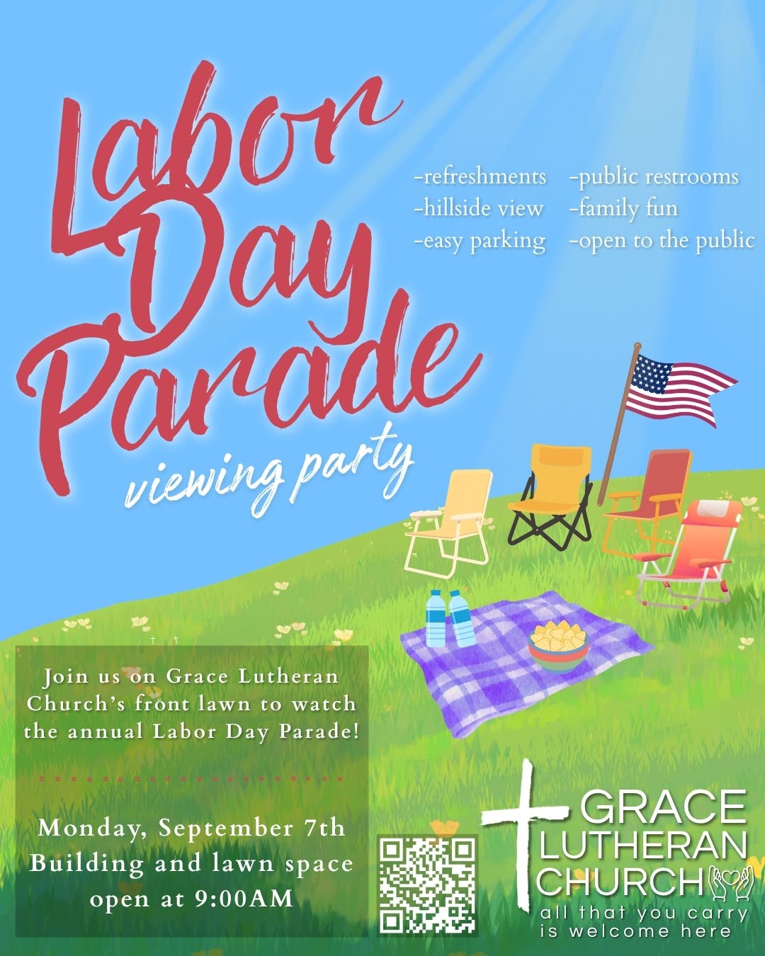 Labor Day Parade Viewing Party