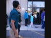 Saturday morning people come in the line packed & ready for the grand opening.  