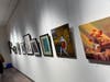Art pieces on exhibition at Gallery.