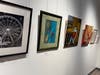 Art pieces on exhibition at Gallery.