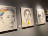 Art pieces on exhibition at Gallery.