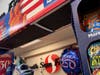 Safeway logo and South San Francisco location corner celebrating of USA 250 anniversary.