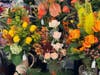 My favorite section was the colorful fresh flowers.