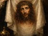 St Veronica Jesus’  face captured in the veil known as Acheiropoieta in Greek  means icons made without hands. Not handmade.