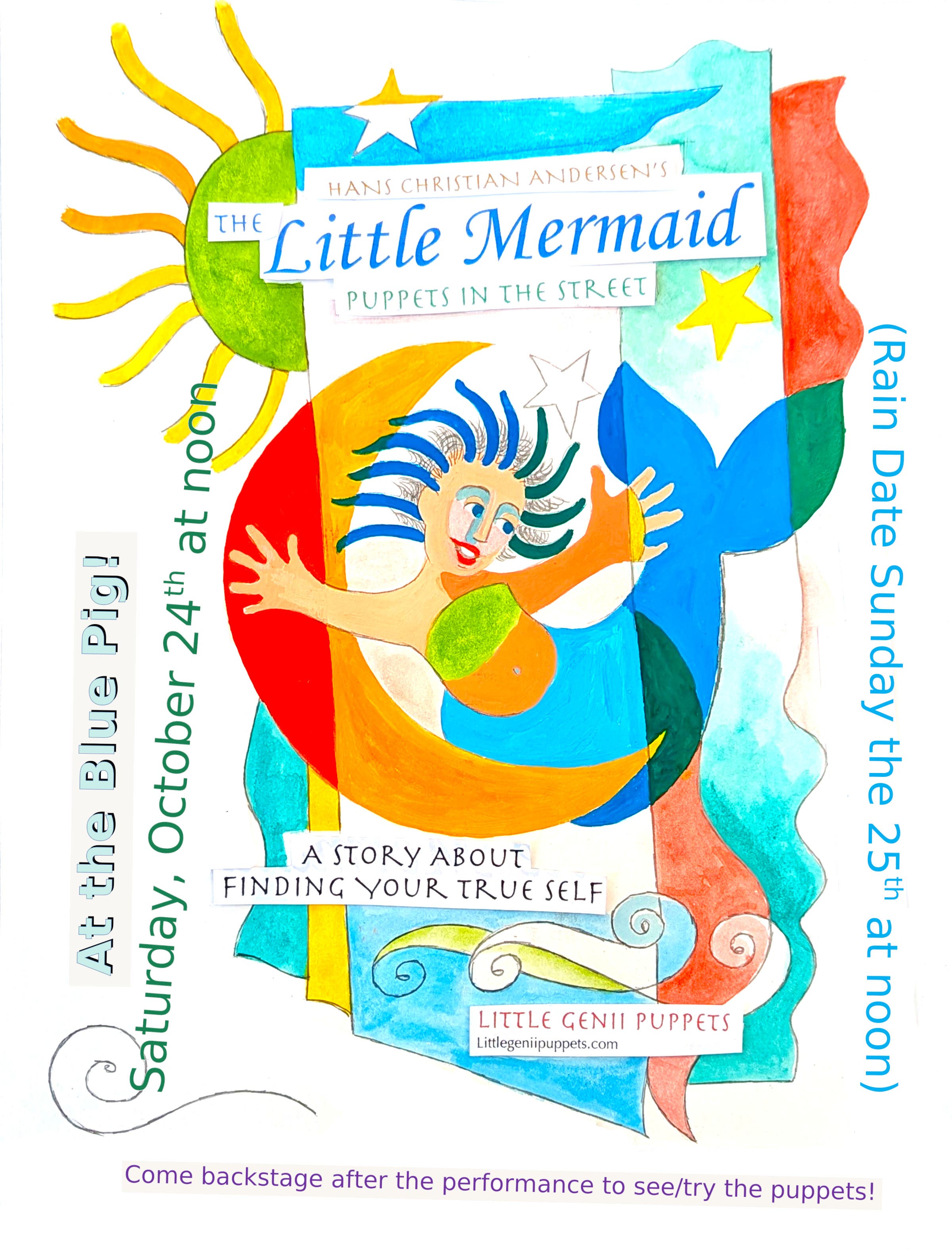 The Little mermaid Puppet Show