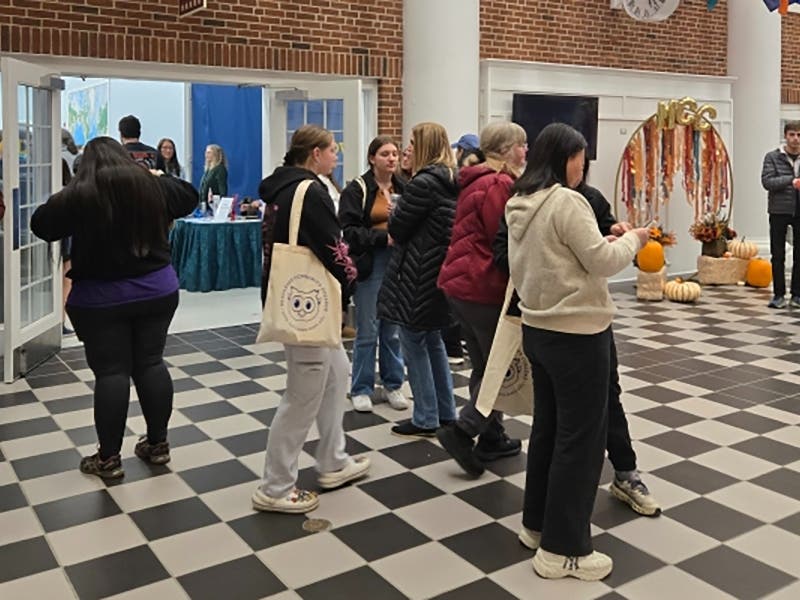 Prospective students at MCC's Fall 2025 Bedford Open House.