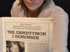 Ruth Carolan with article written by her great grandmother who does not mention her first daughter, born out of wedlock, who emigrated to Boston, then Providence, in 1927.