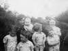 Mary Connor Brady with Maureen, Rose, Thomas, James, Patrick and Daniel, about 1943.