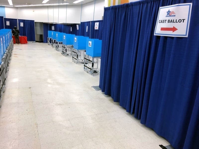 Polls in Brookline will now be open starting at noon on June 9.
