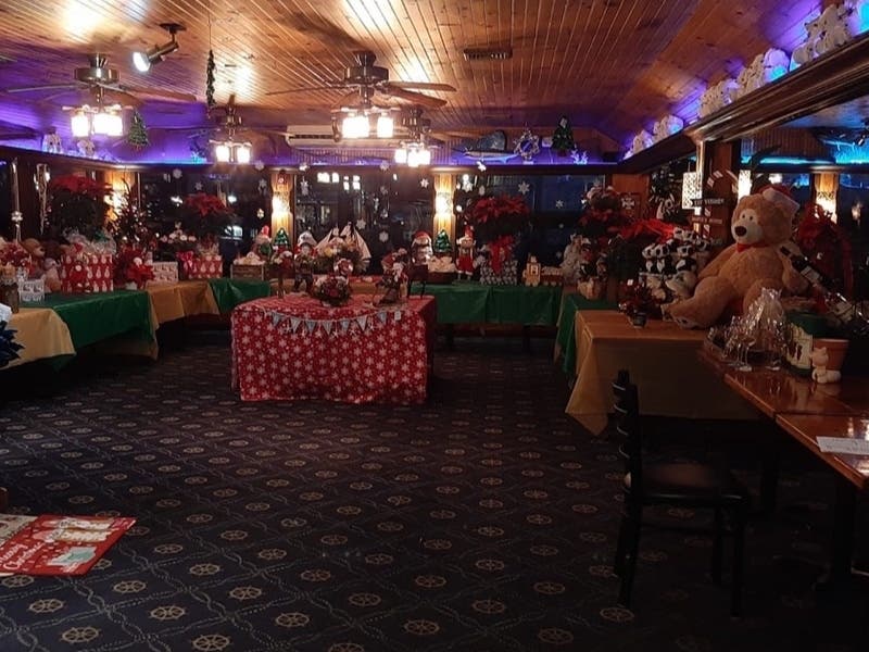 Duryea's Flower Shop has fond a temporary home in Otto's Sea Grill on Freeport's Nautical Mile.