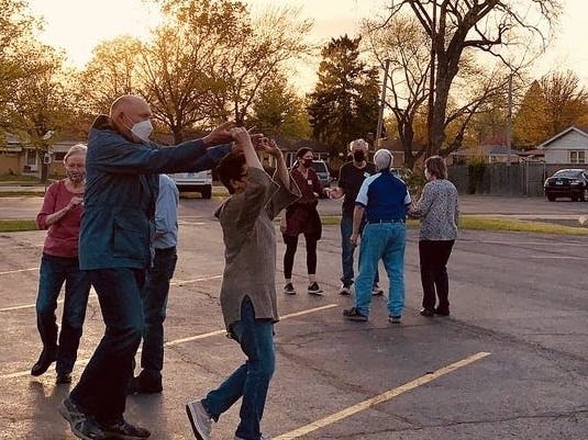 The Glenview Squares dance club has had to adjust the way it does business ever since the coronavirus pandemic caused them to shift from in-person events to virtual and socially distanced gatherings.
