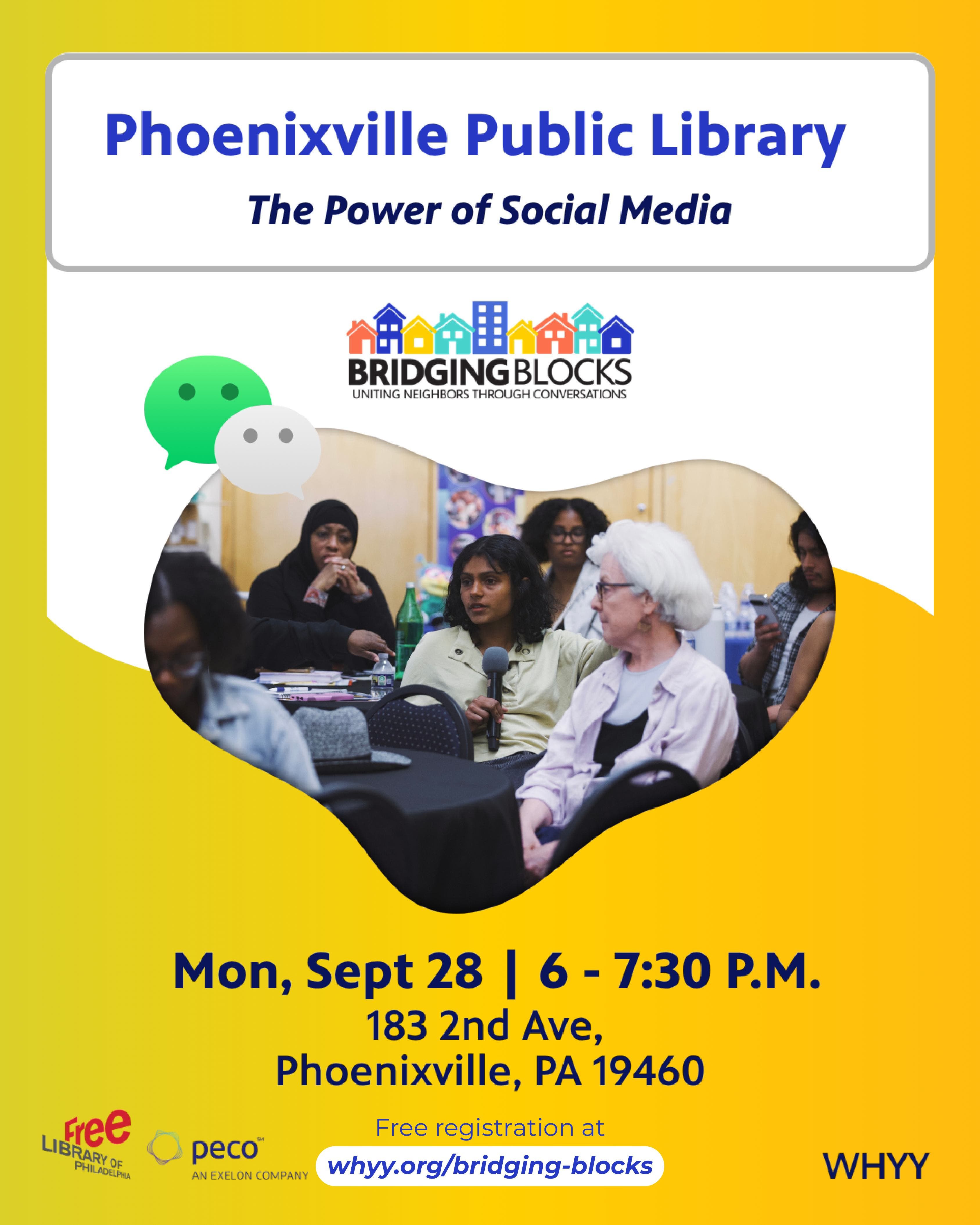 WHYY Bridging Blocks: The Power of Social Media